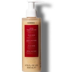 Korres Wild Rose Foaming Cream Cleanser 6.76 fl oz